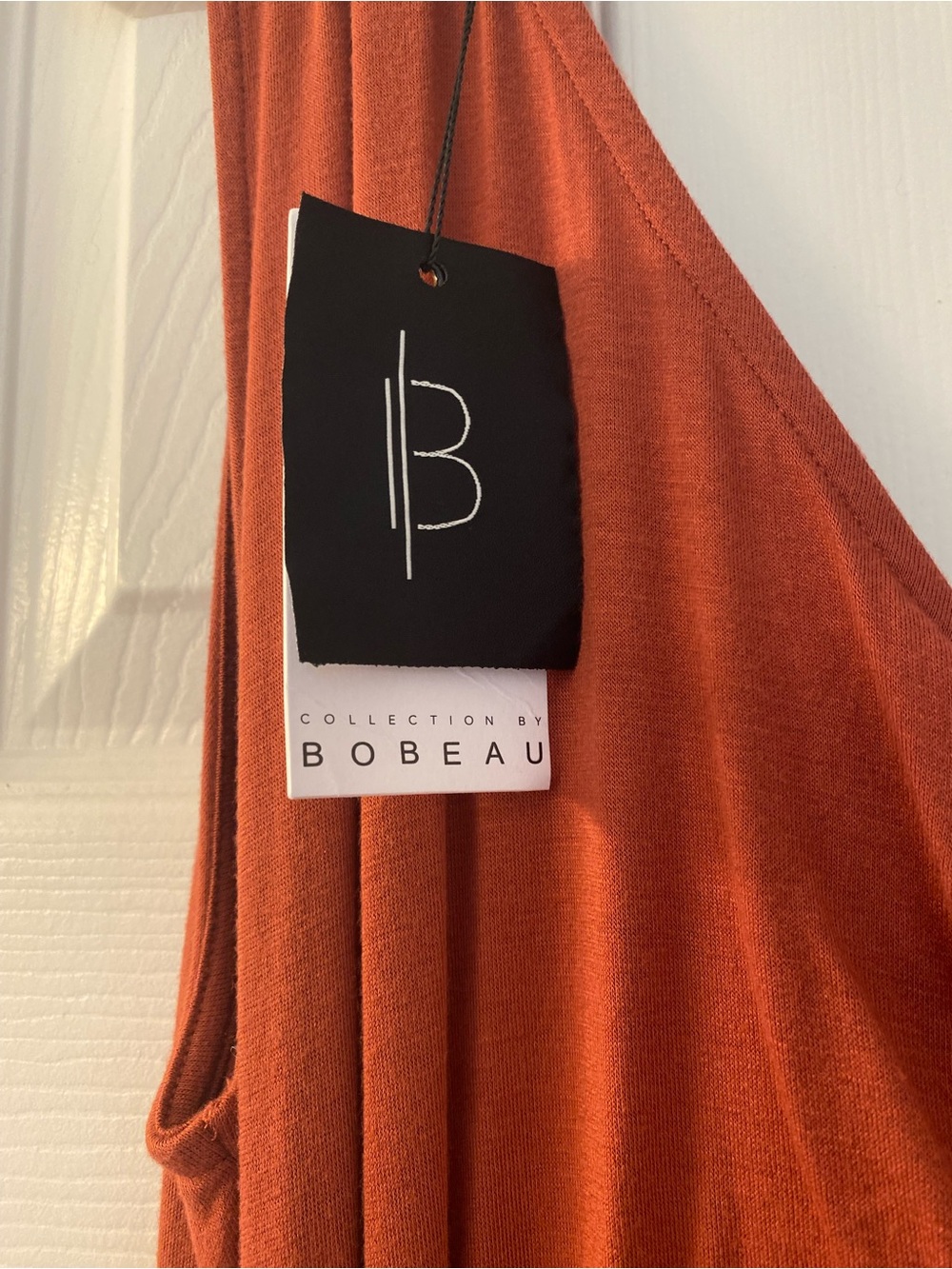 Bobeau Ansel Tie-back maxi dress in rust color NWT - Picture 5 of 5